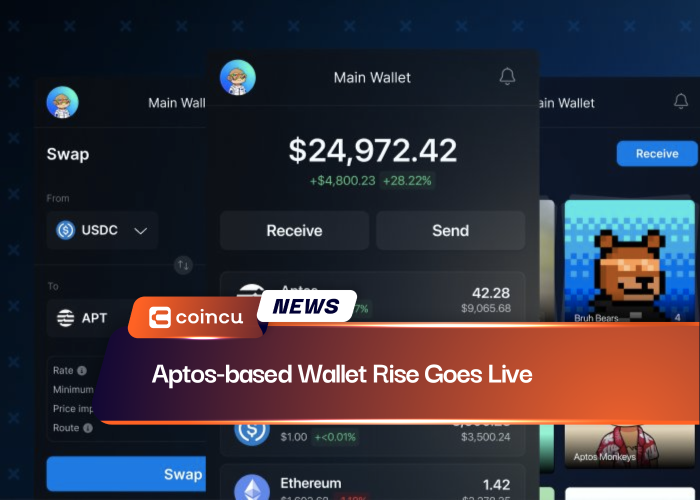 Aptos-based Wallet Rise Goes Live