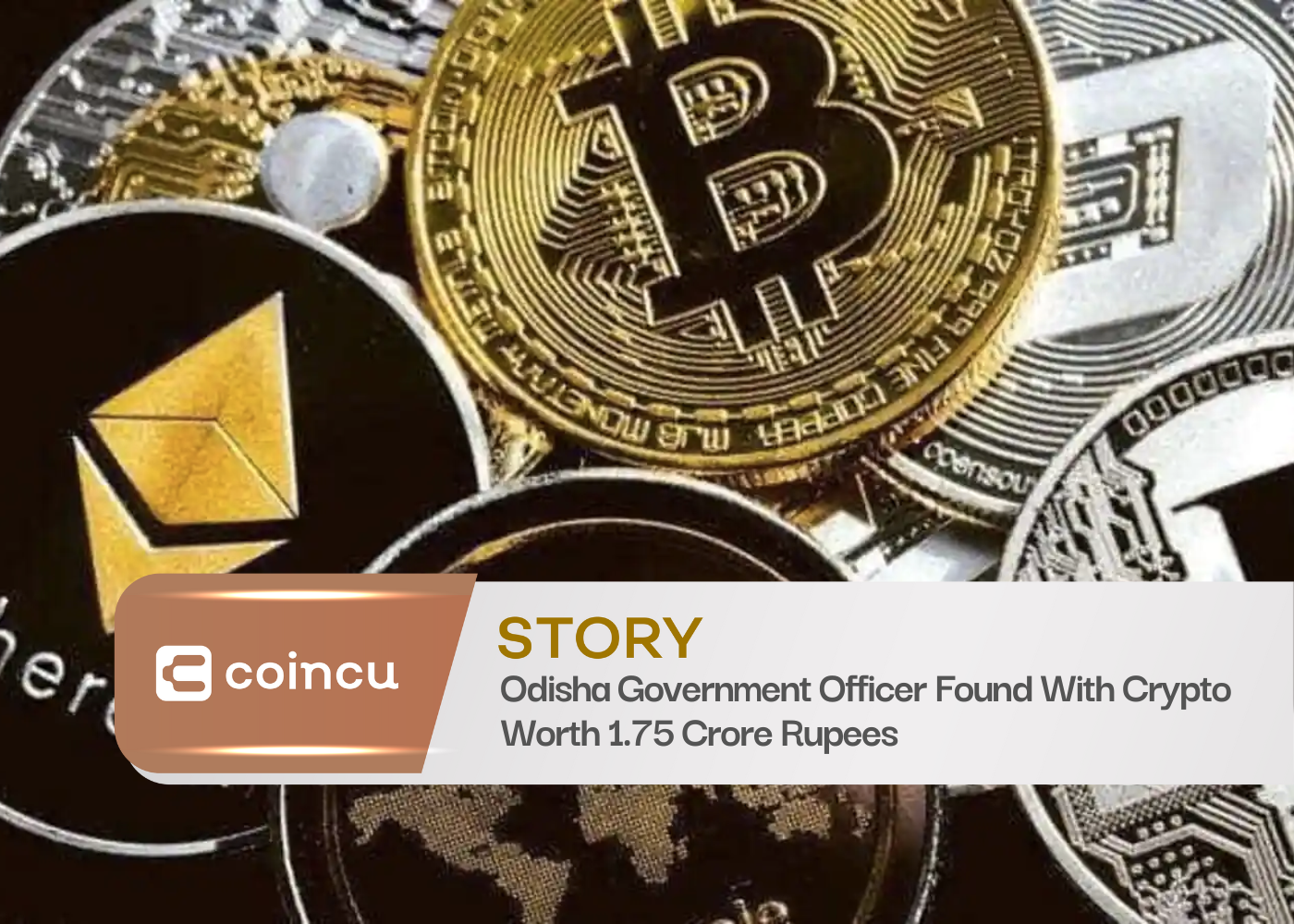 Odisha Government Officer Found With Crypto Worth 1.75 Crore Rupees