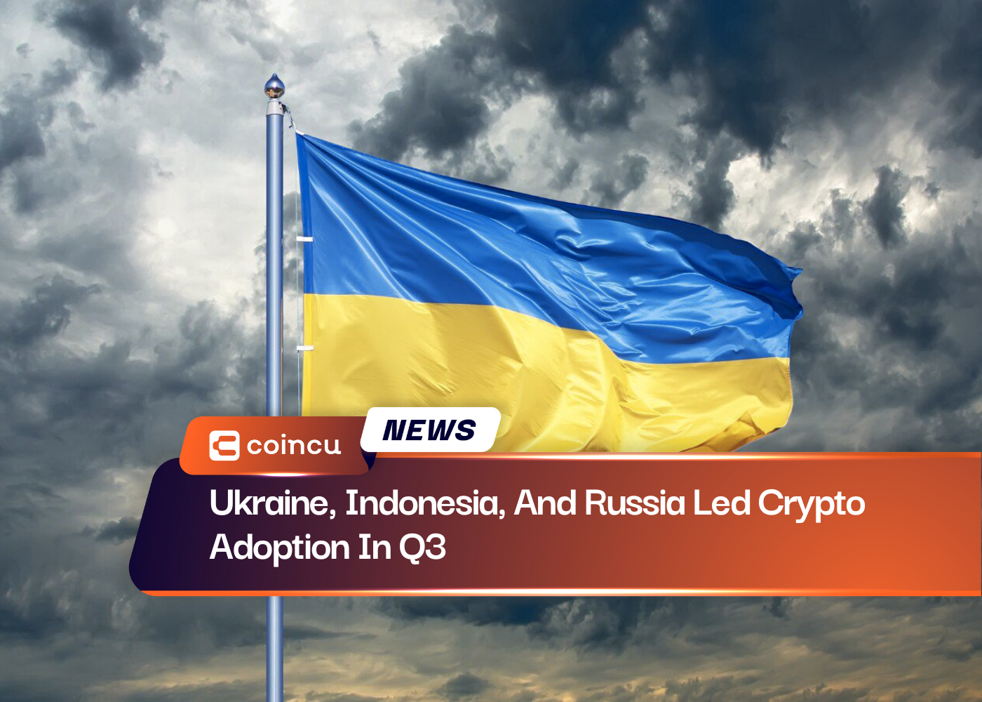Die Ukraine, Indonesien und Russland führten im dritten Quartal die Krypto-Einführung an