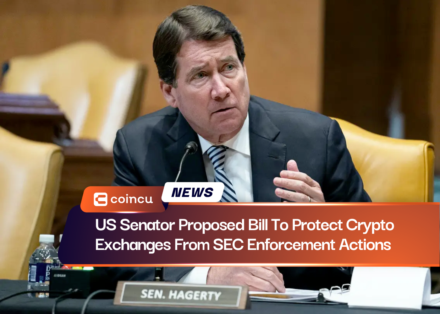 US Senator Proposed Bill To Protect Crypto Exchanges From SEC Enforcement Actions