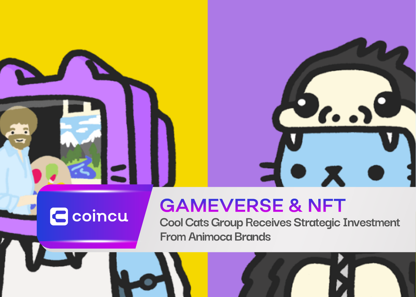 Cool Cats Group Receives Strategic Investment From Animoca Brands