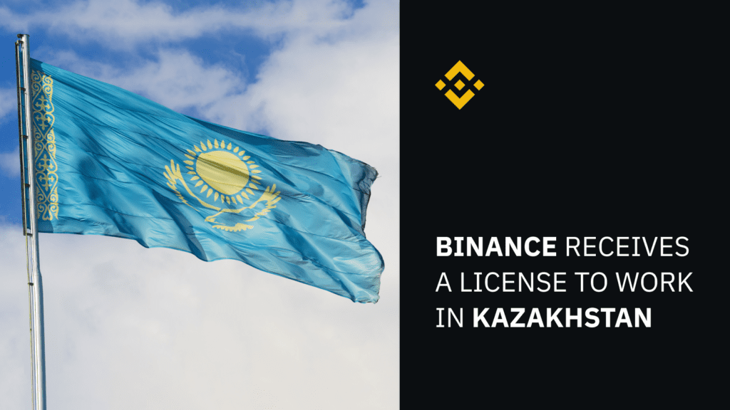 Binance Receives Regulatory License To Operate In Kazakhstan 1 Binance Receives Regulatory License To Operate In Kazakhstan