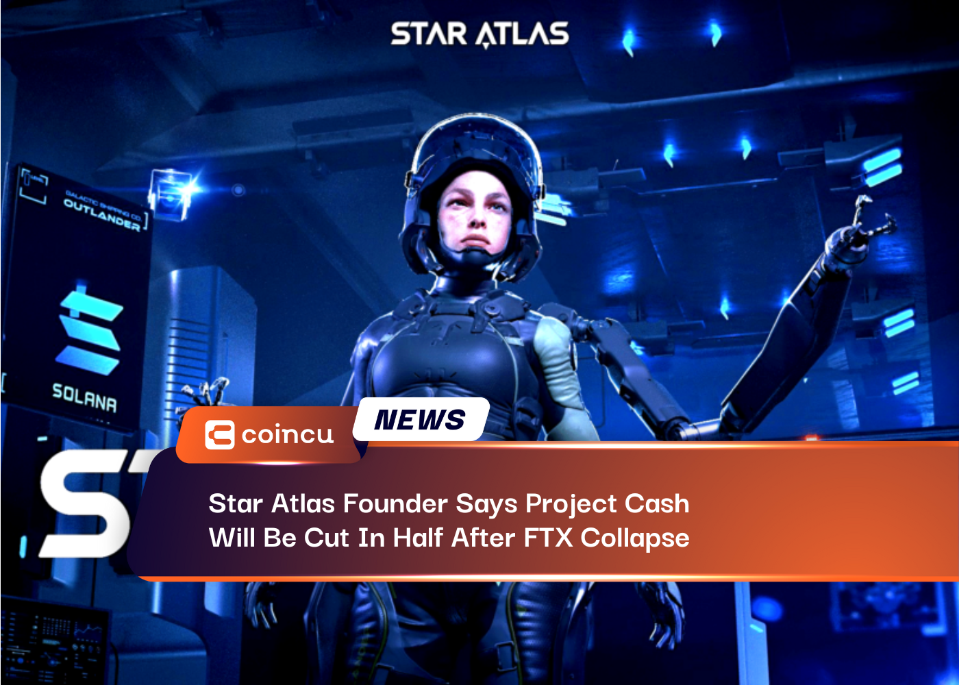 O fundador da Star Atlas afirma que o dinheiro do projeto será cortado pela metade após o colapso da FTX