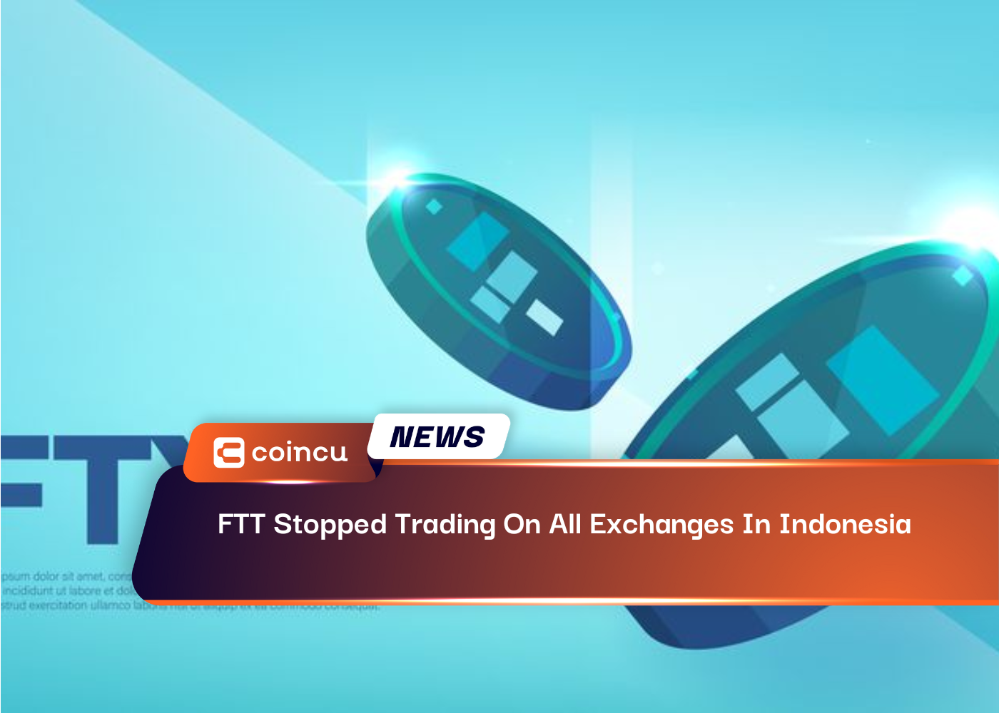 FTT parou de negociar em todas as bolsas na Indonésia