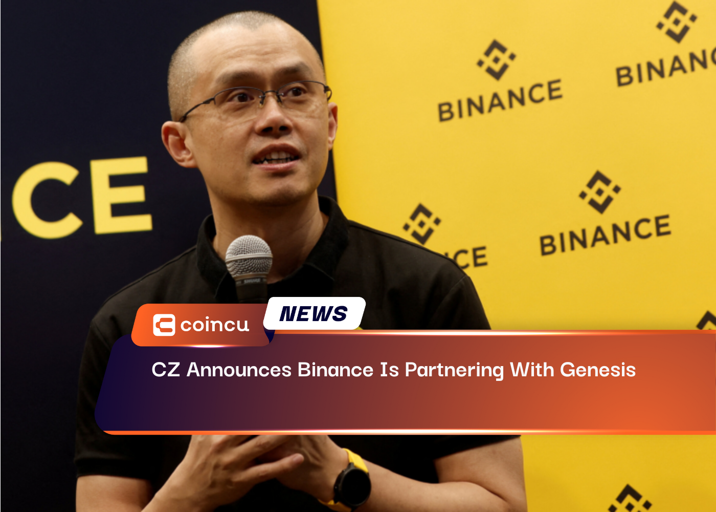 CZ Announces Binance Is Partnering With Genesis