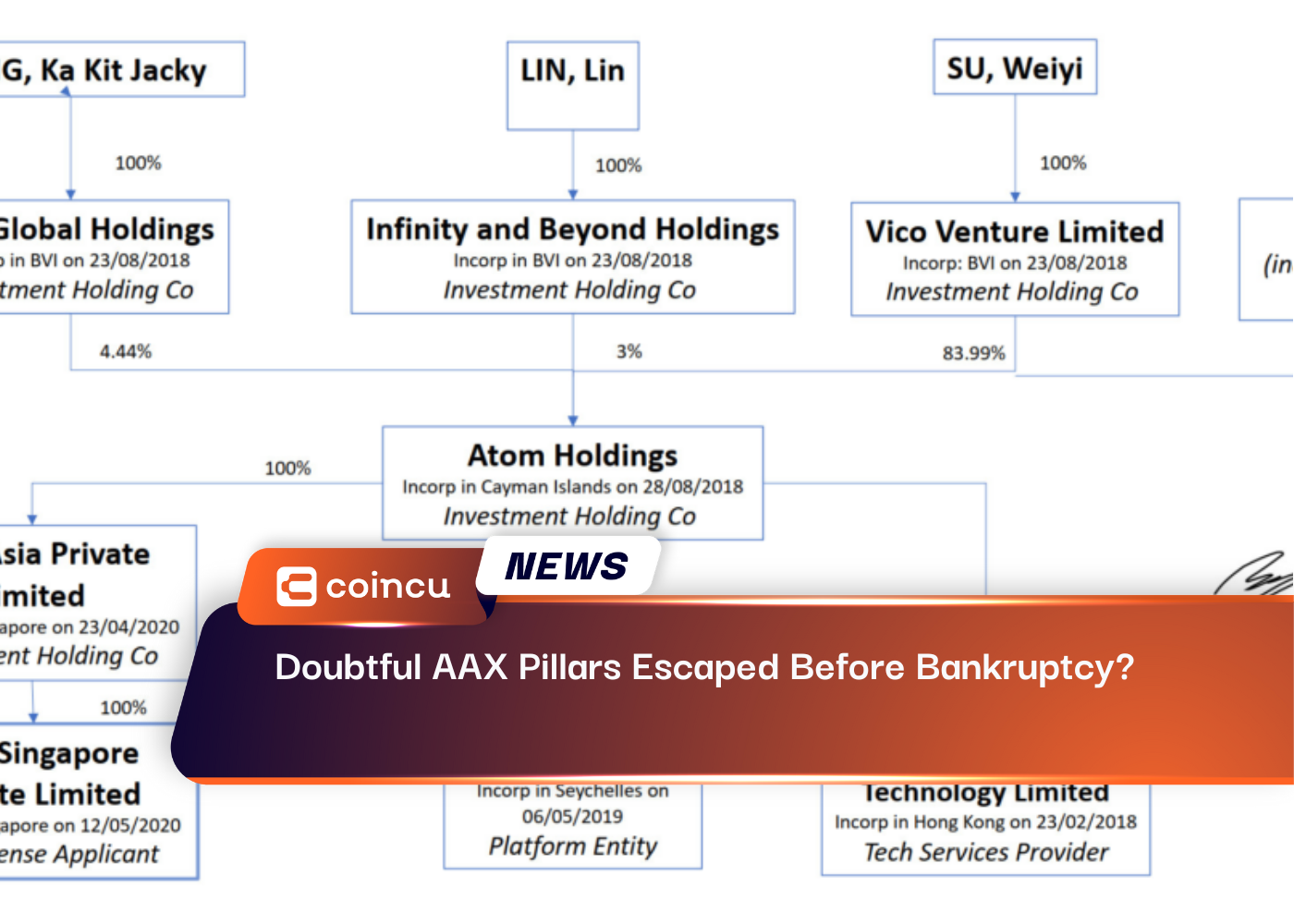 Doubtful AAX Pillars Escaped Before Bankruptcy?