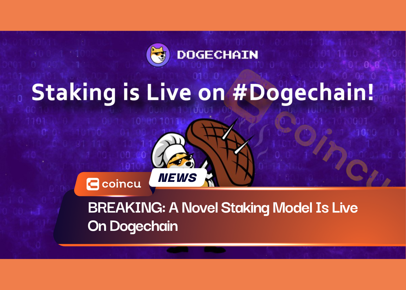 BREAKING: A Novel Staking Model Is Live On Dogechain