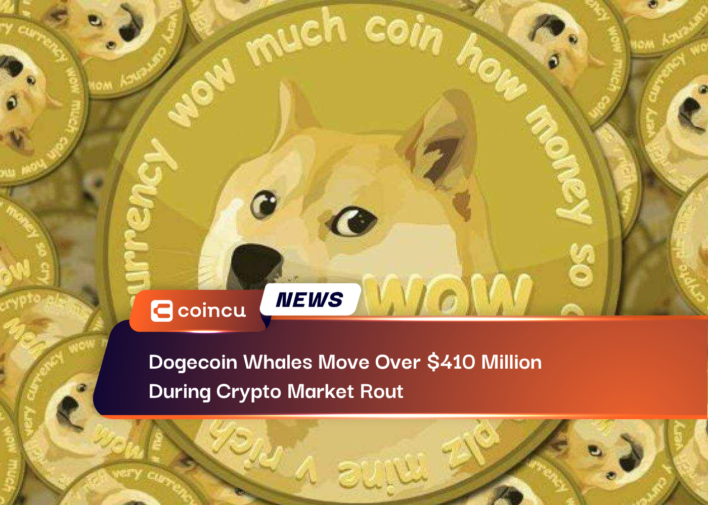 Dogecoin Whales Move Over 410 Million