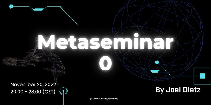 MetaMetaverse's MetaSeminar Begins For Fans Of Web3 1 MetaMetaverse's MetaSeminar Begins For Fans Of Web3