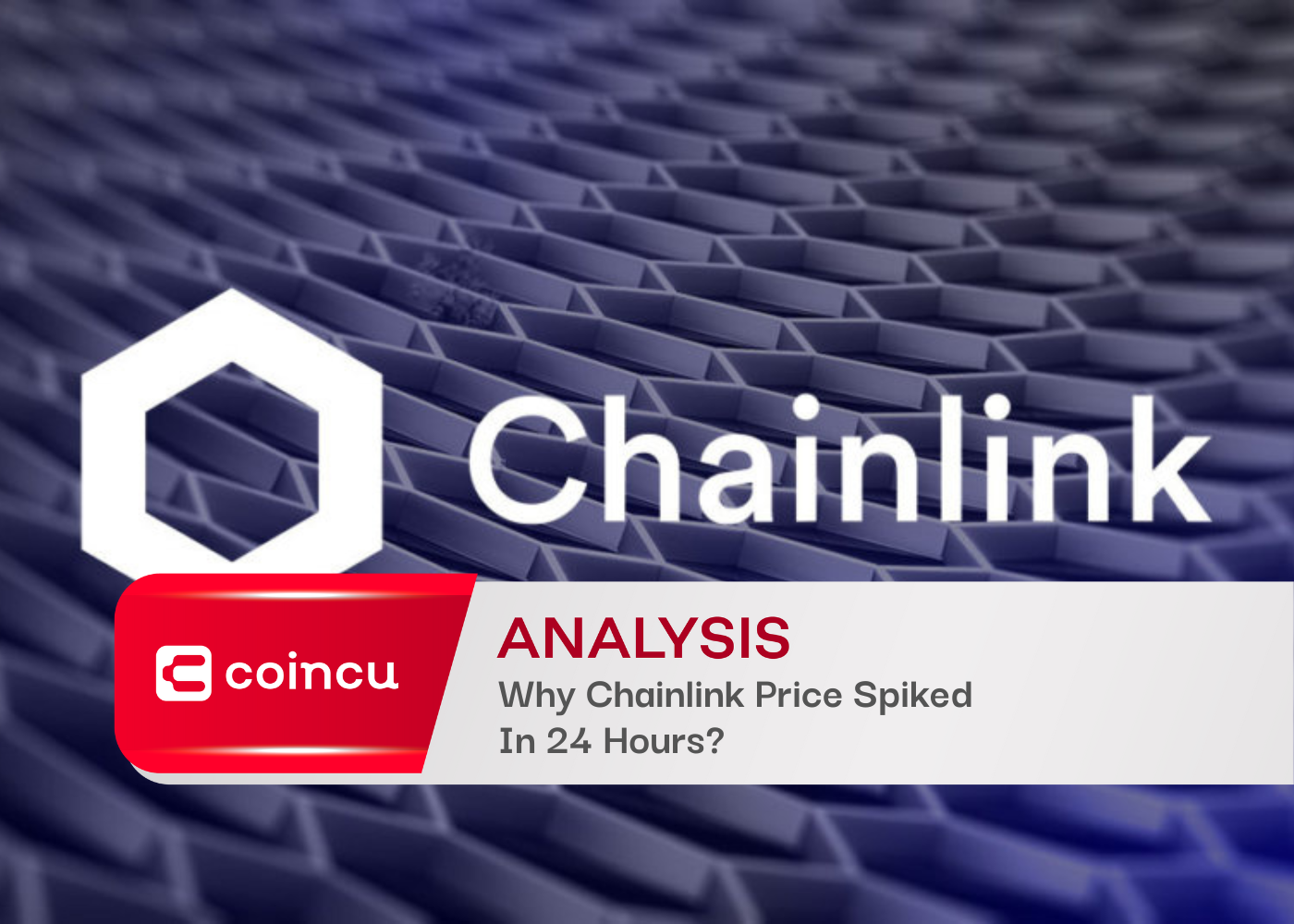 Pourquoi le prix de Chainlink a grimpé