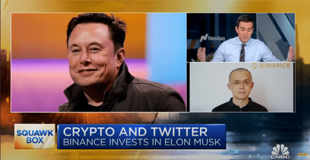 Binance CEO Hopes To Help Twitter Integrate With Web3 2 Binance CEO