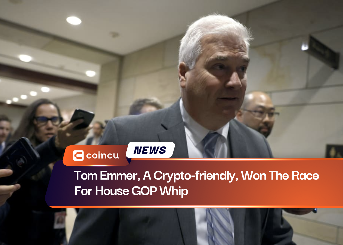 Tom Emmer, A Crypto-friendly, Won The Race For House GOP Whip