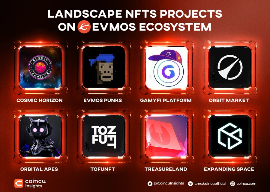 Landscape NFTs Projects On EvmosOrg 1 NFTs
