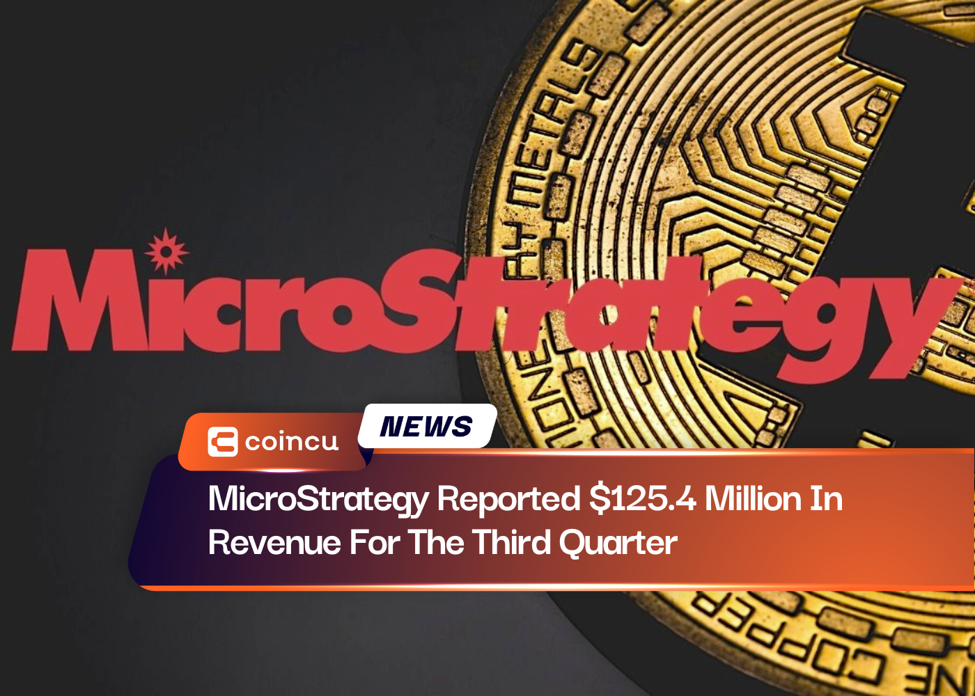 MicroStrategy Reported $125.4 Million In Revenue For The Third Quarter
