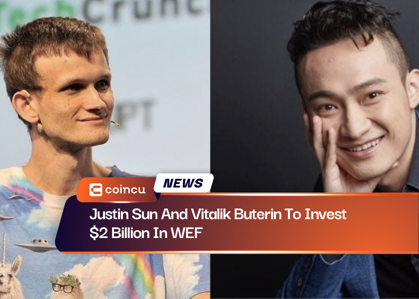 孙宇晨和 Vitalik Buterin 将向 WEF 投资 2 亿美元