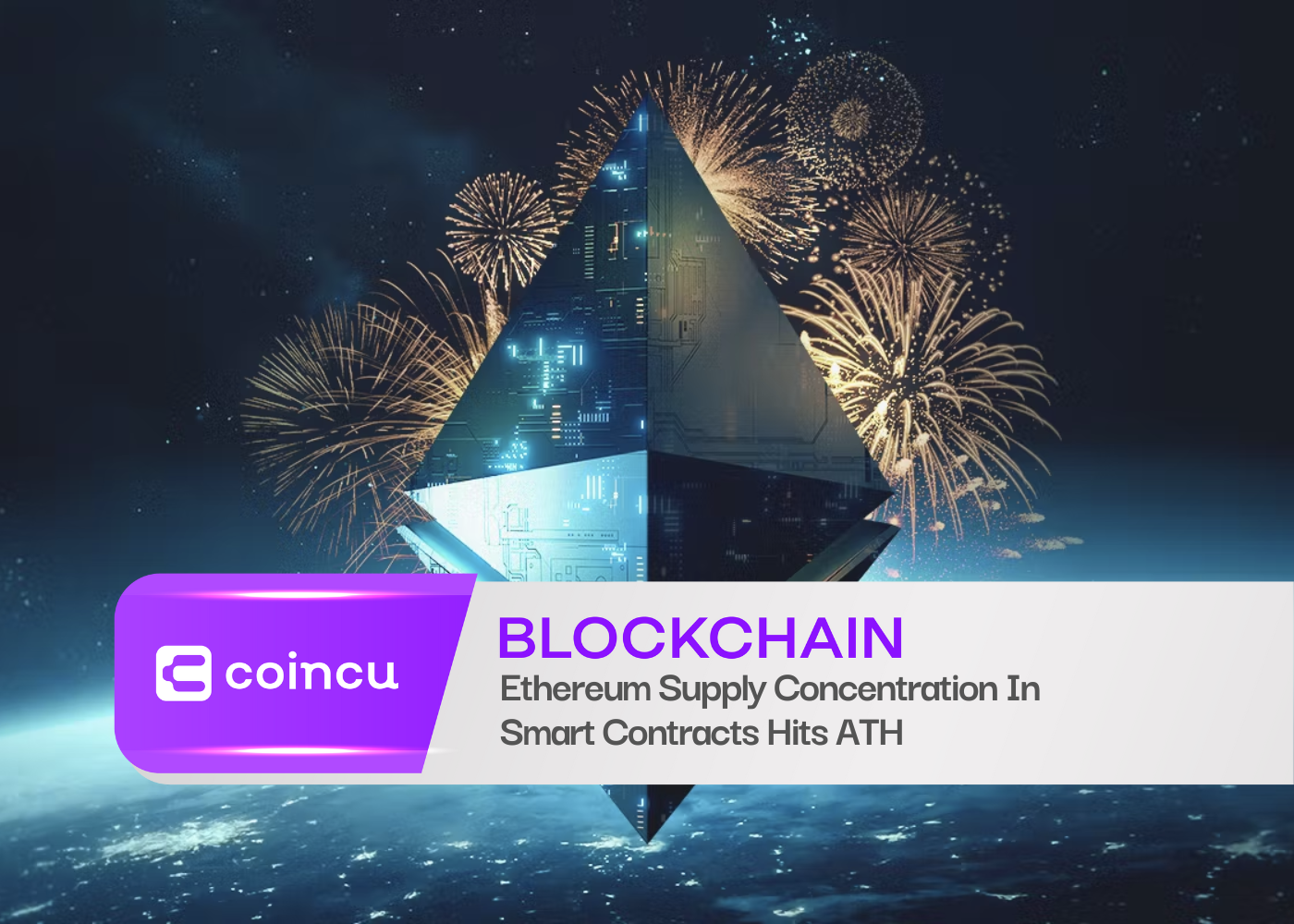 Ethereum Supply Concentration In Smart Contracts Hits ATH