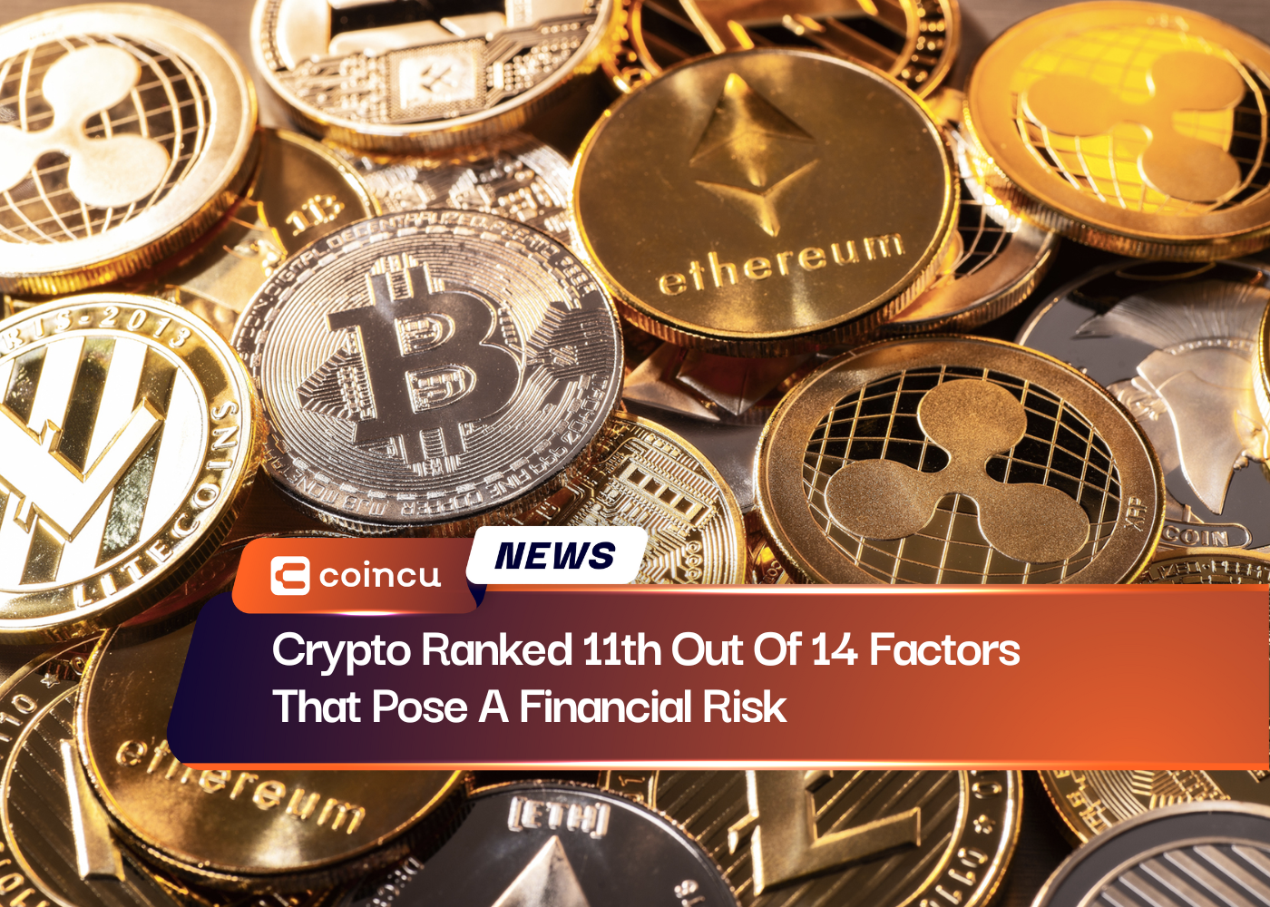 Crypto Ranked 11th Out Of 14 Factors That Pose A Financial Risk