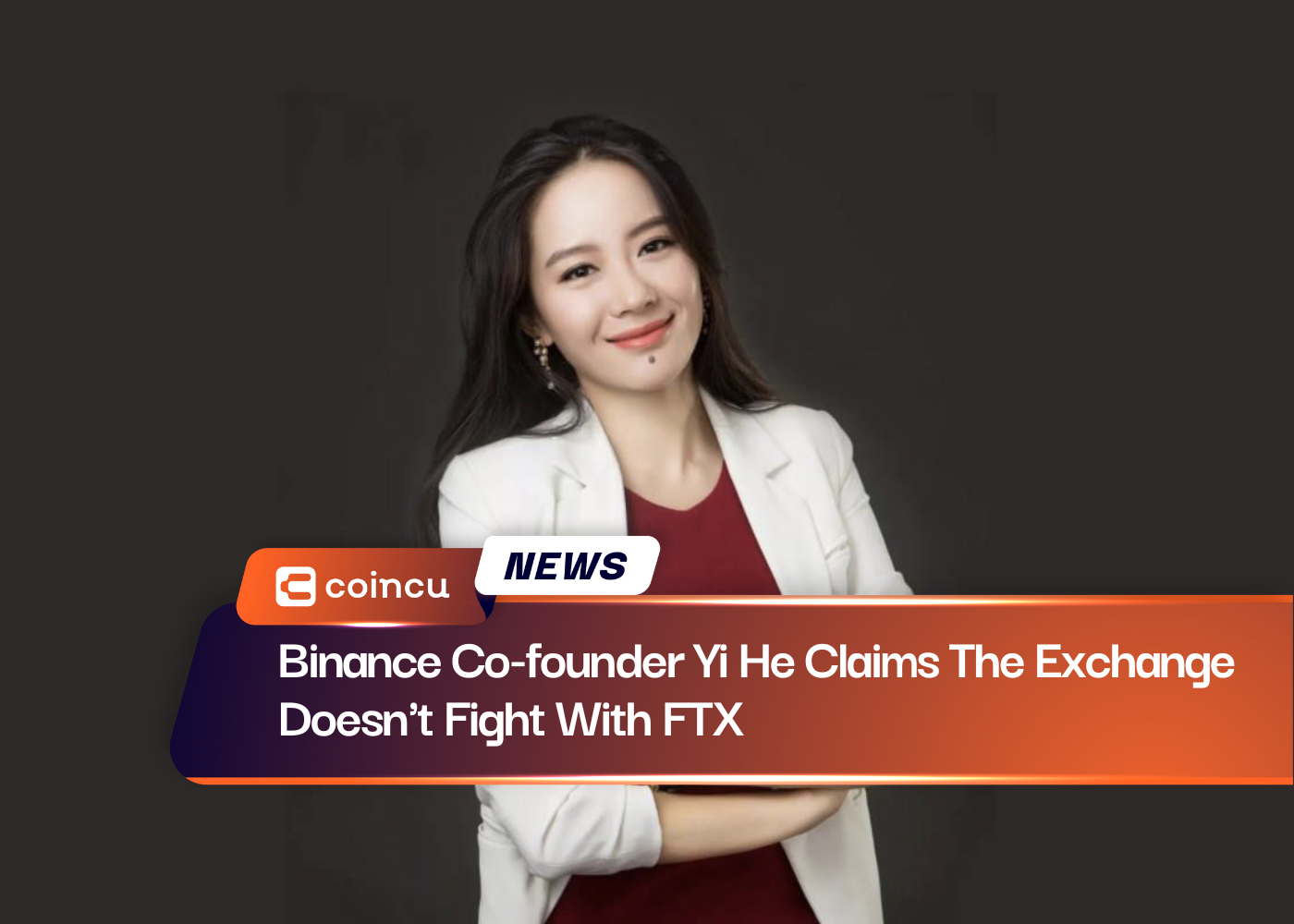 Binance Co-founder Yi He Claims The Exchange Doesn't Fight With FTX