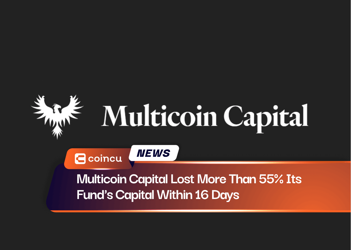 Multicoin Capital Lost More Than 55% Its  Fund's Capital Within 16 Days