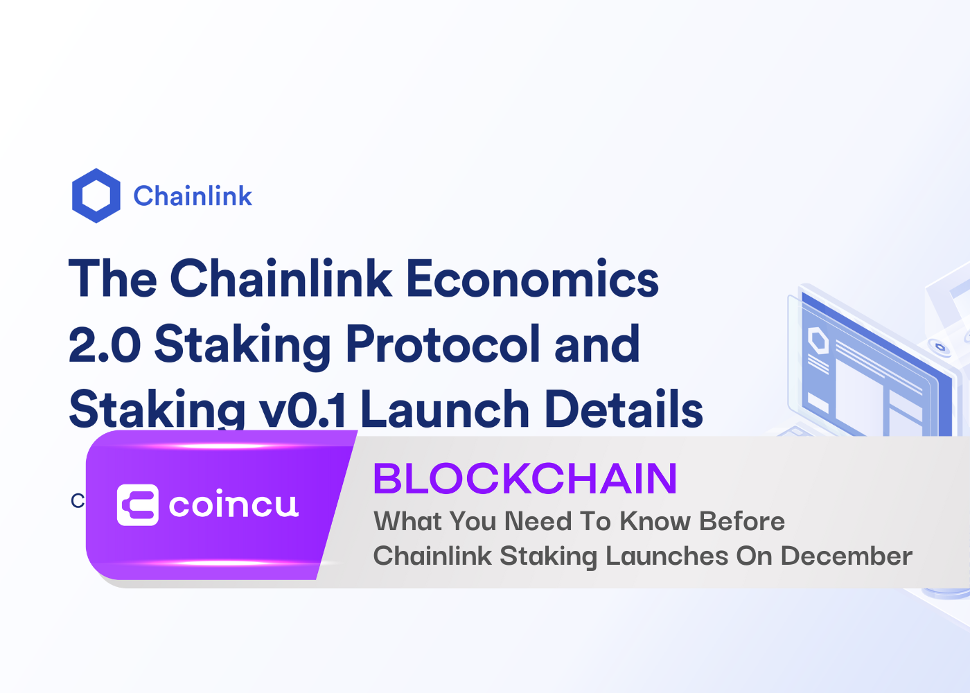 What You Need To Know Before Chainlink Staking