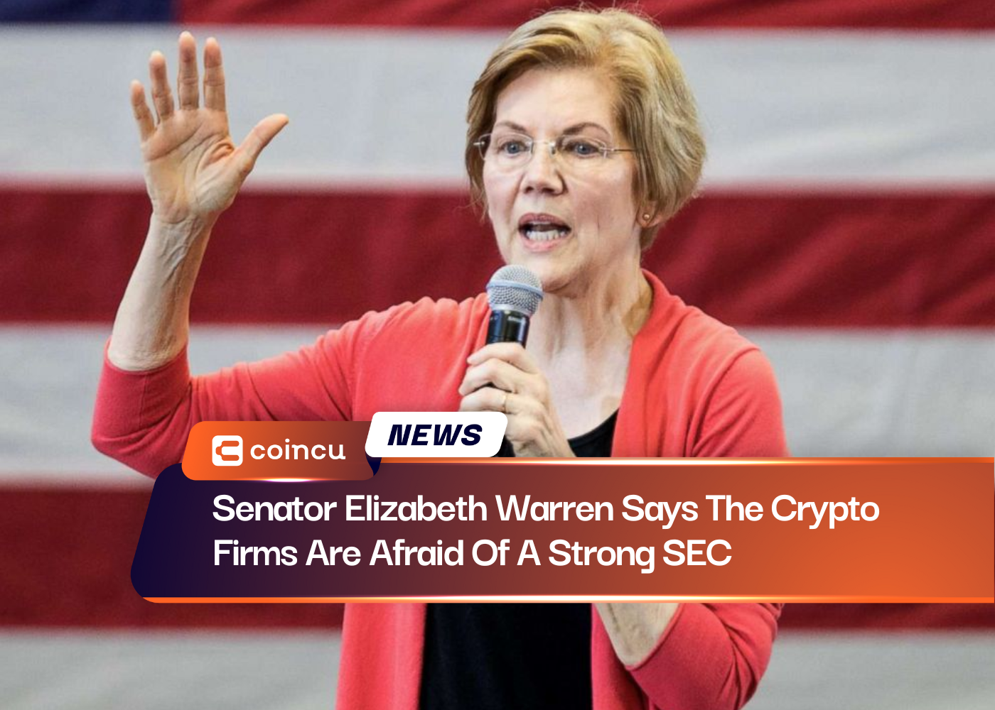 Senator Elizabeth Warren Says The Crypto Firms Are Afraid Of A Strong SEC