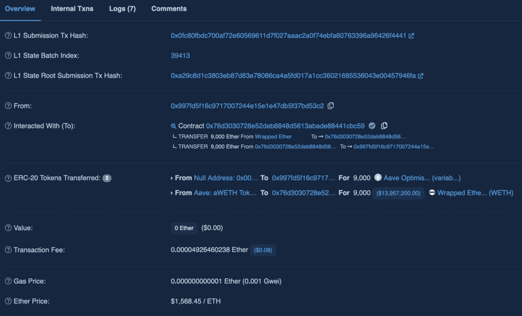 Alameda Wallet Under The Control Of The Liquidator Lost About $11.5 Million