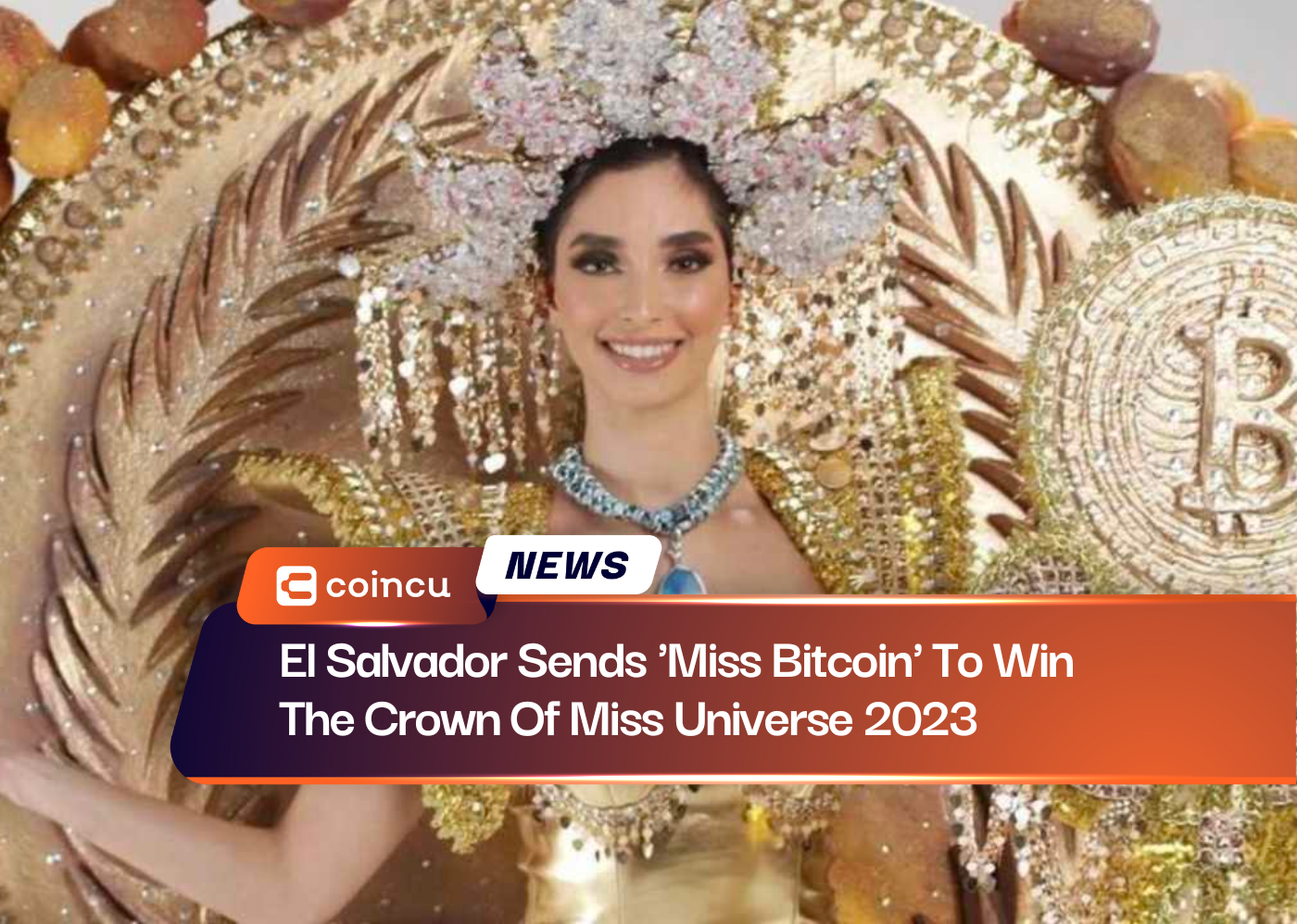El Salvador envia 'Miss Bitcoin' para ganhar a coroa do Miss Universo 2023