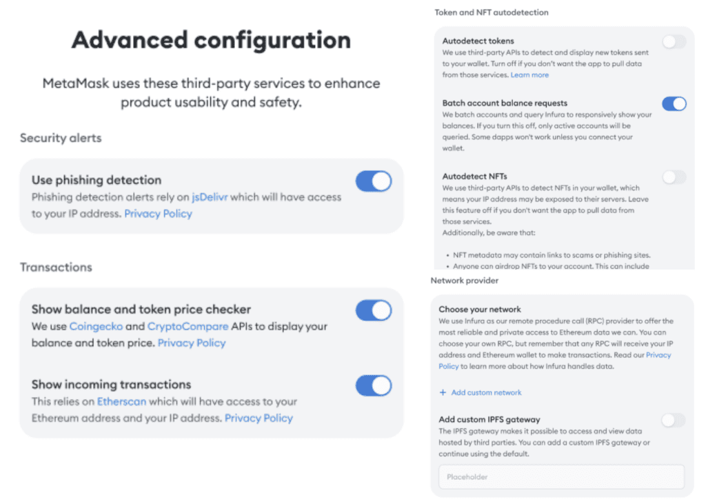 MetaMask Updates New Privacy Settings For Users In 2023