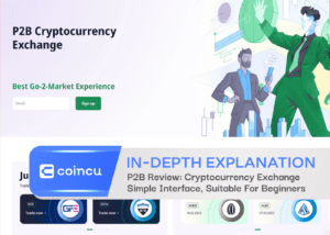 P2B Review: Cryptocurrency Exchange Simple Interface, Suitable For Beginners