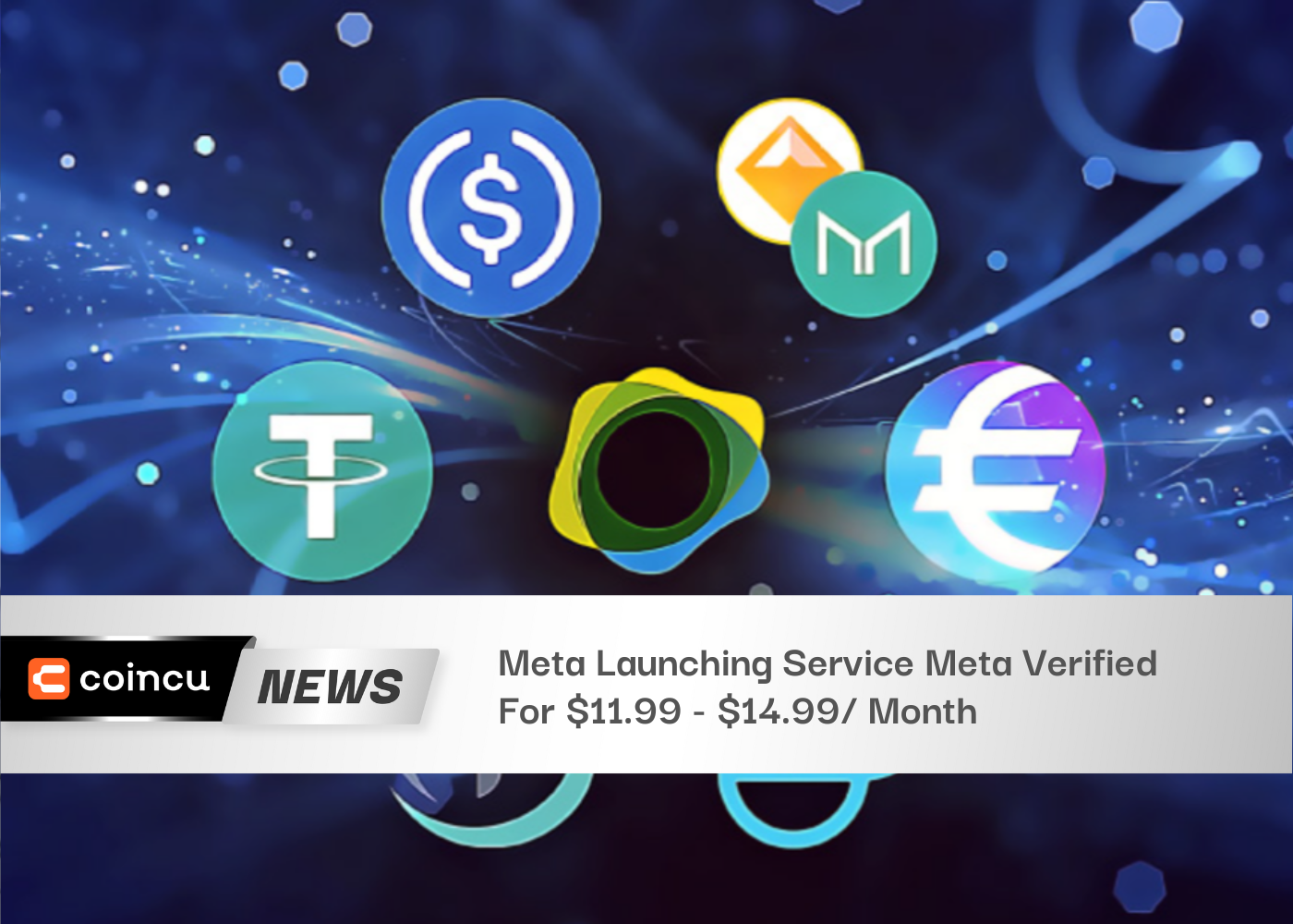 Meta 启动服务 Meta 验证价格为 11.99 美元 - 14.99 美元/月