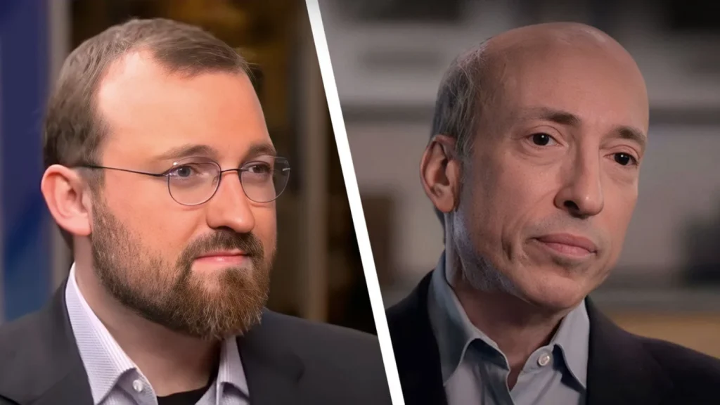 Charles Hoskinson Cardano Founder Calls SEC Head's Staking Appeal Lie