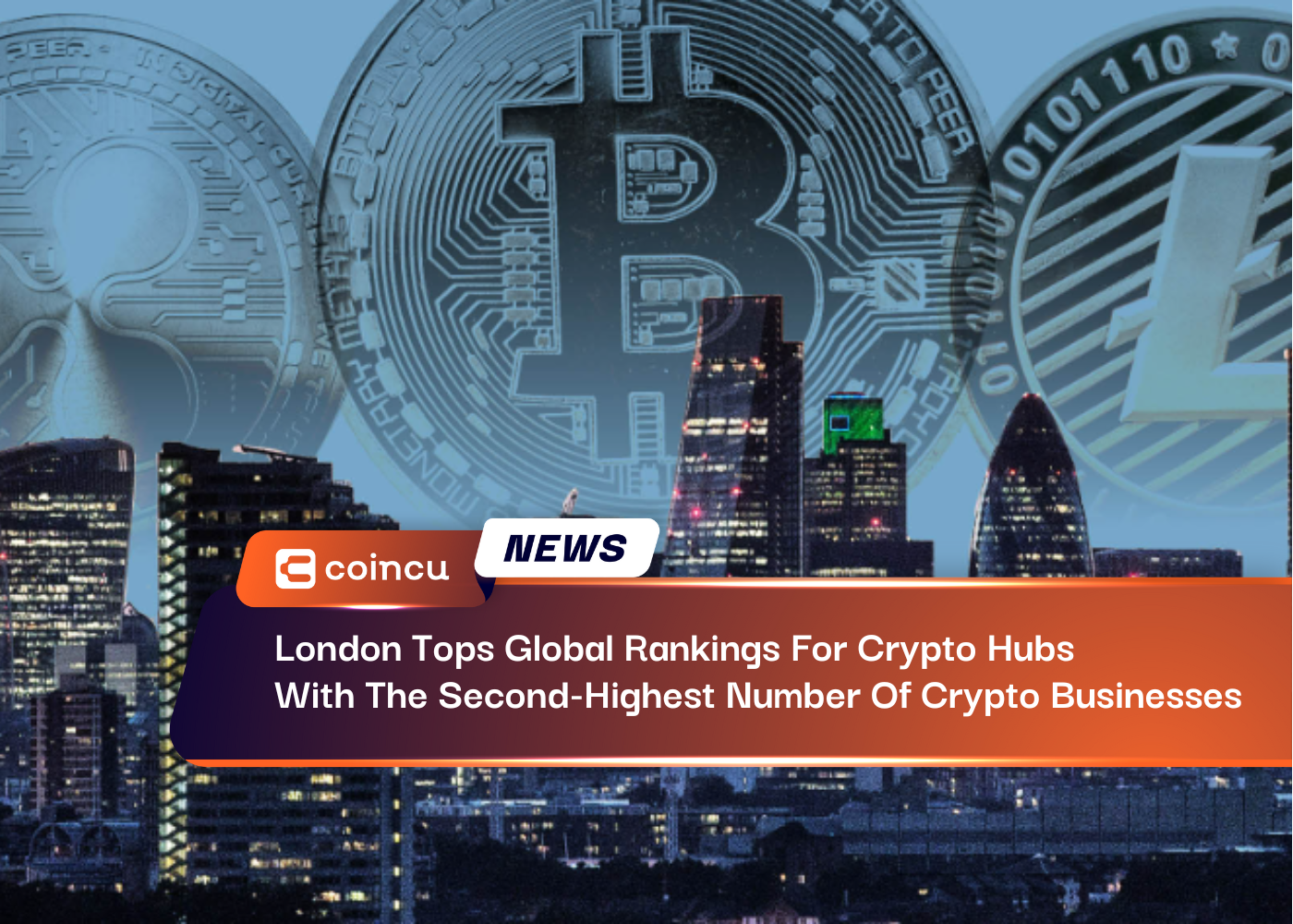 London Tops Global Rankings For Crypto Hubs