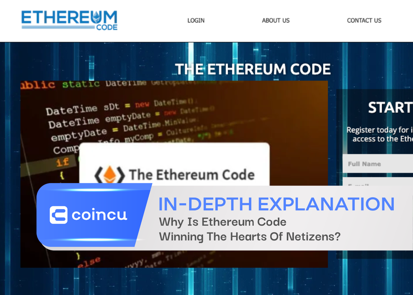Why Is Ethereum Code