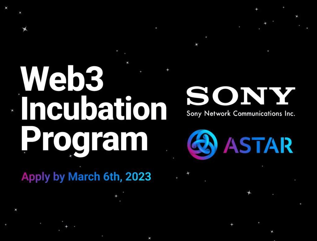 Sony Cooperates With Astar Network To Explore Blockchain Technology And Web3 1 Sony Cooperates With Astar Network To Explore Blockchain Technology And Web3