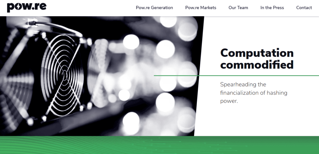 Crypto Miner Pow.re Raises $9.2M Series And A $18 Million Strategic Investment