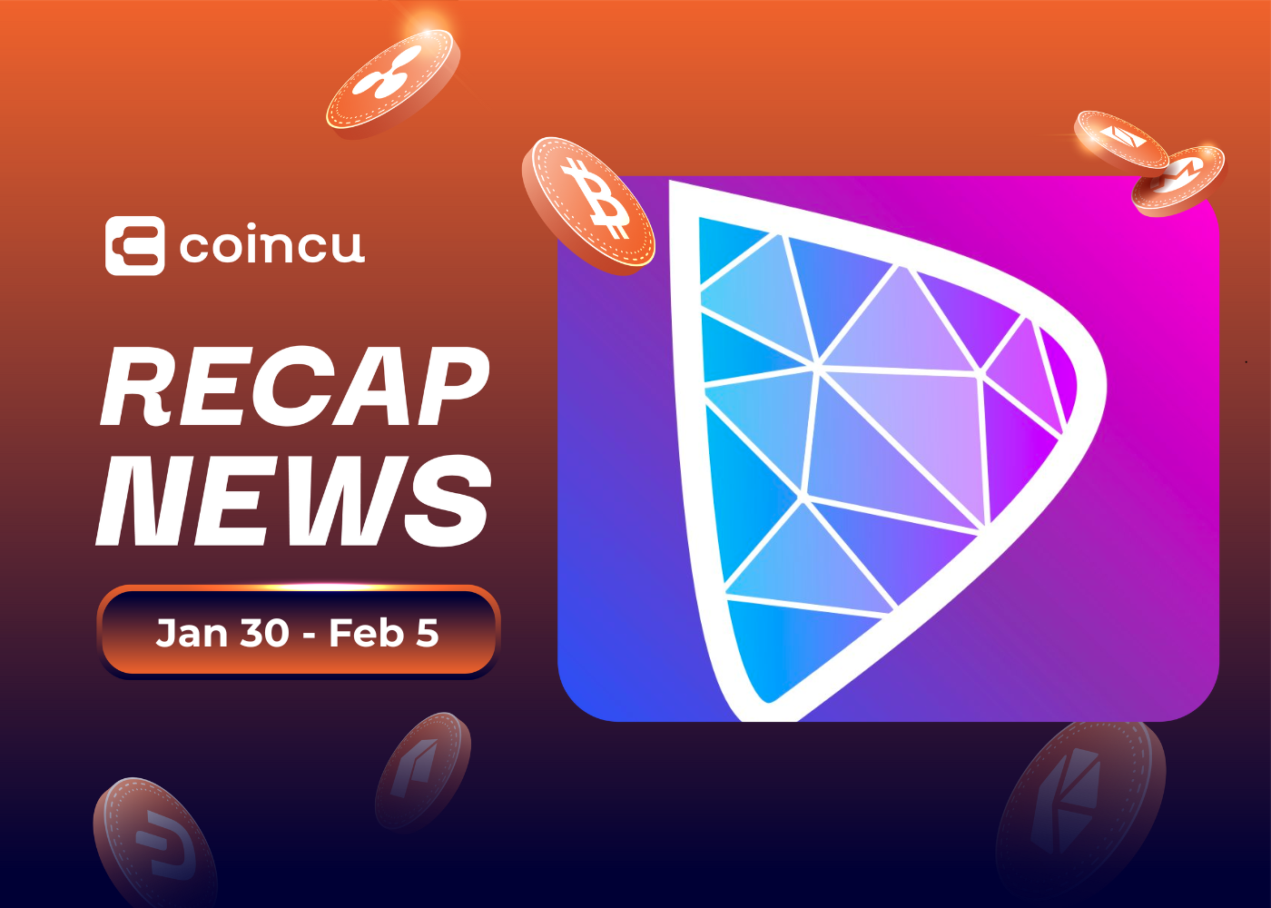 Weekly Top Crypto News (Jan 30 - Feb 5)
