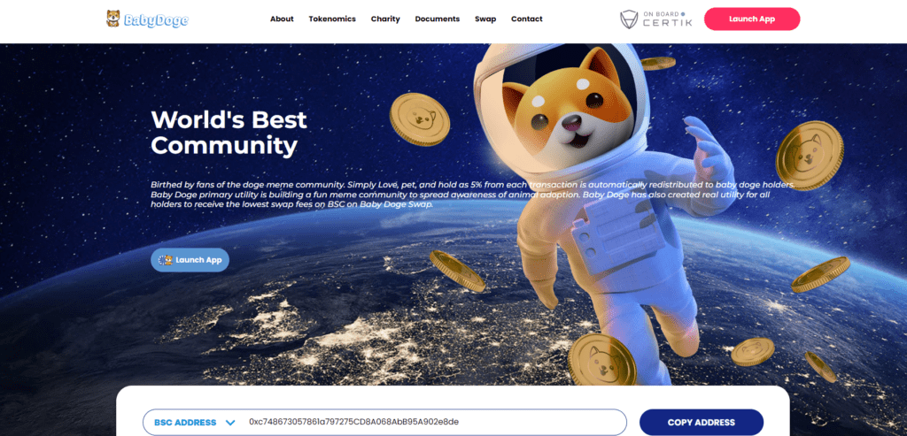 Baby Doge Coin (BabyDoge) Increases 102% In One Week 2 Baby Doge Coin (BabyDoge) Increases 102% In One Week
