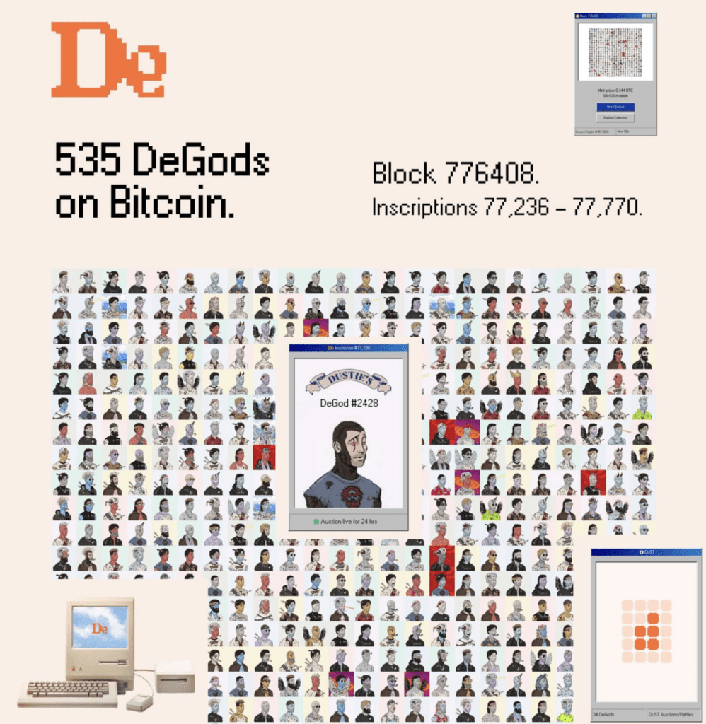 DeGods NFT Has Minted 500 BTC In The 2 Days Since Its Launch