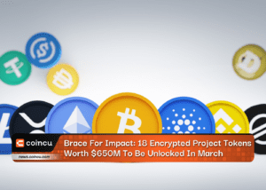 Brace For Impact: 18 Encrypted Project Tokens Worth $650M To Be Unlocked In March