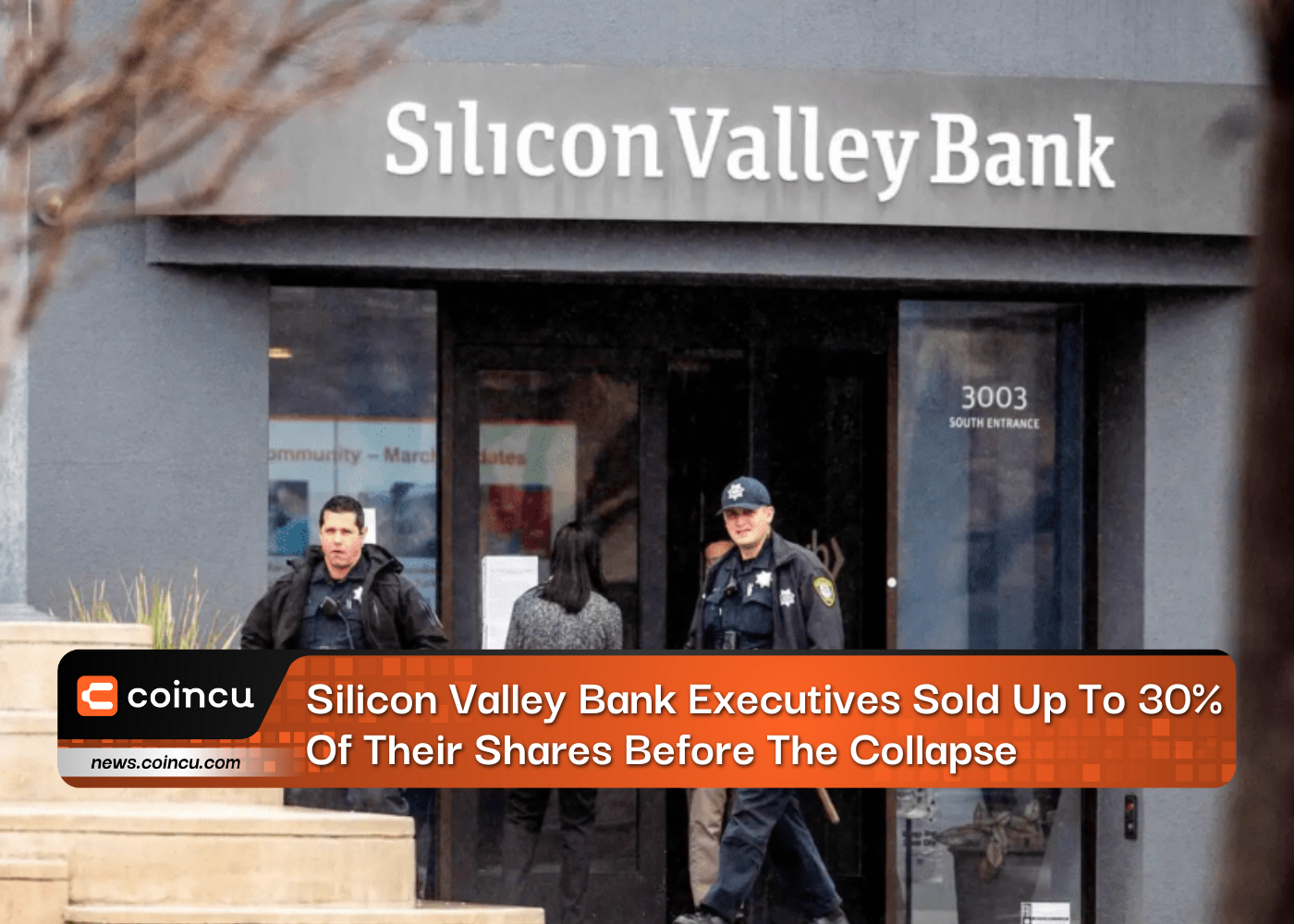 Silicon Valley Bank Executives Sold Up To 30% Of Their Shares Before The Collapse