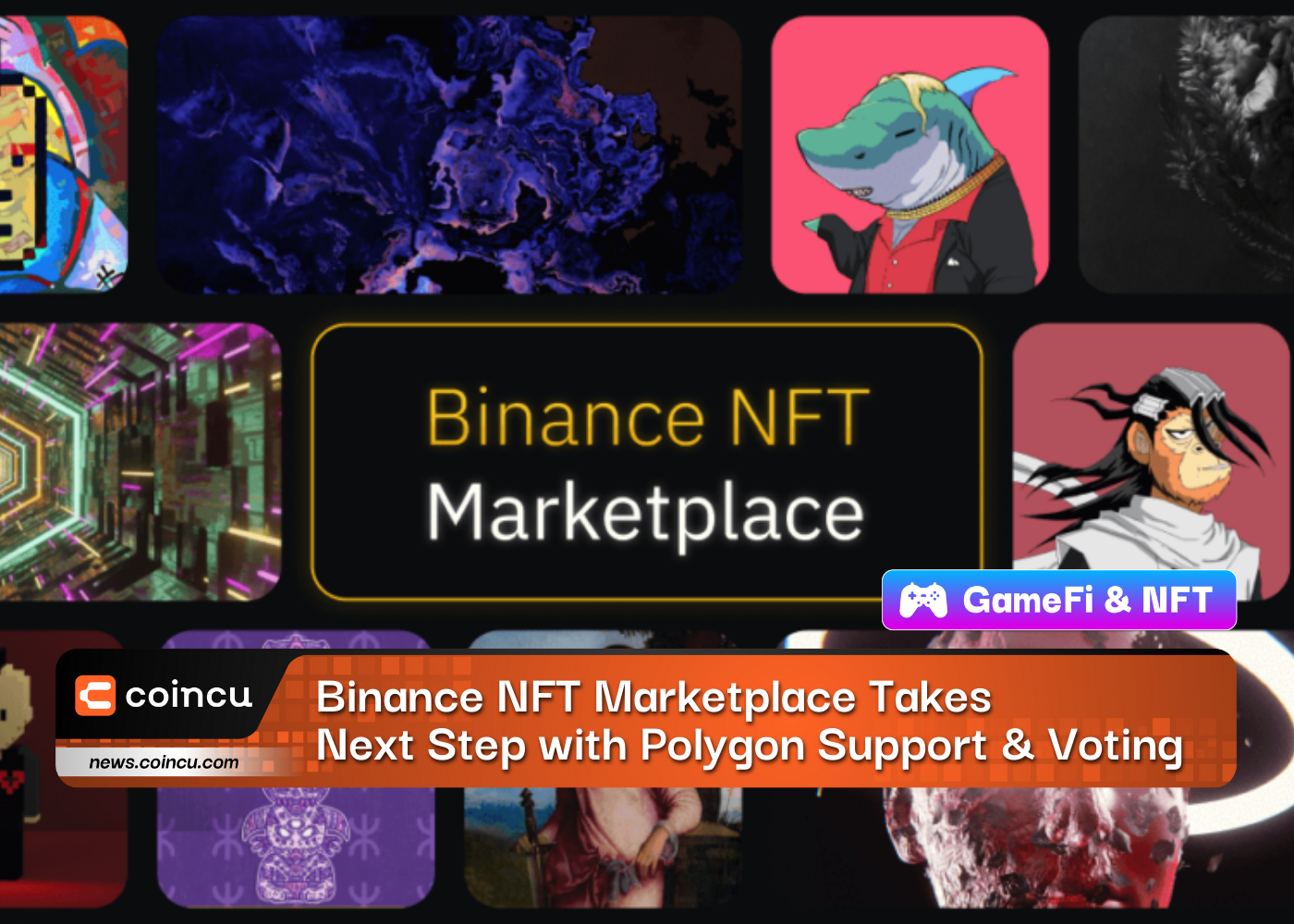 Binance NFT Marketplace Takes
