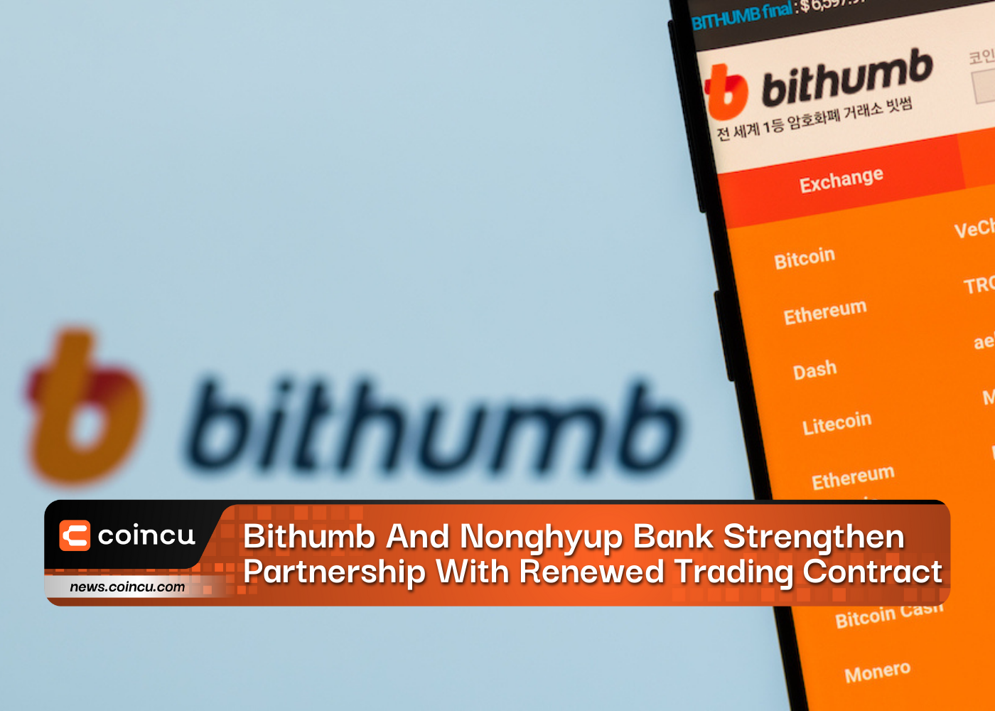 Bithumb And Nonghyup Bank Strengthen Partnership