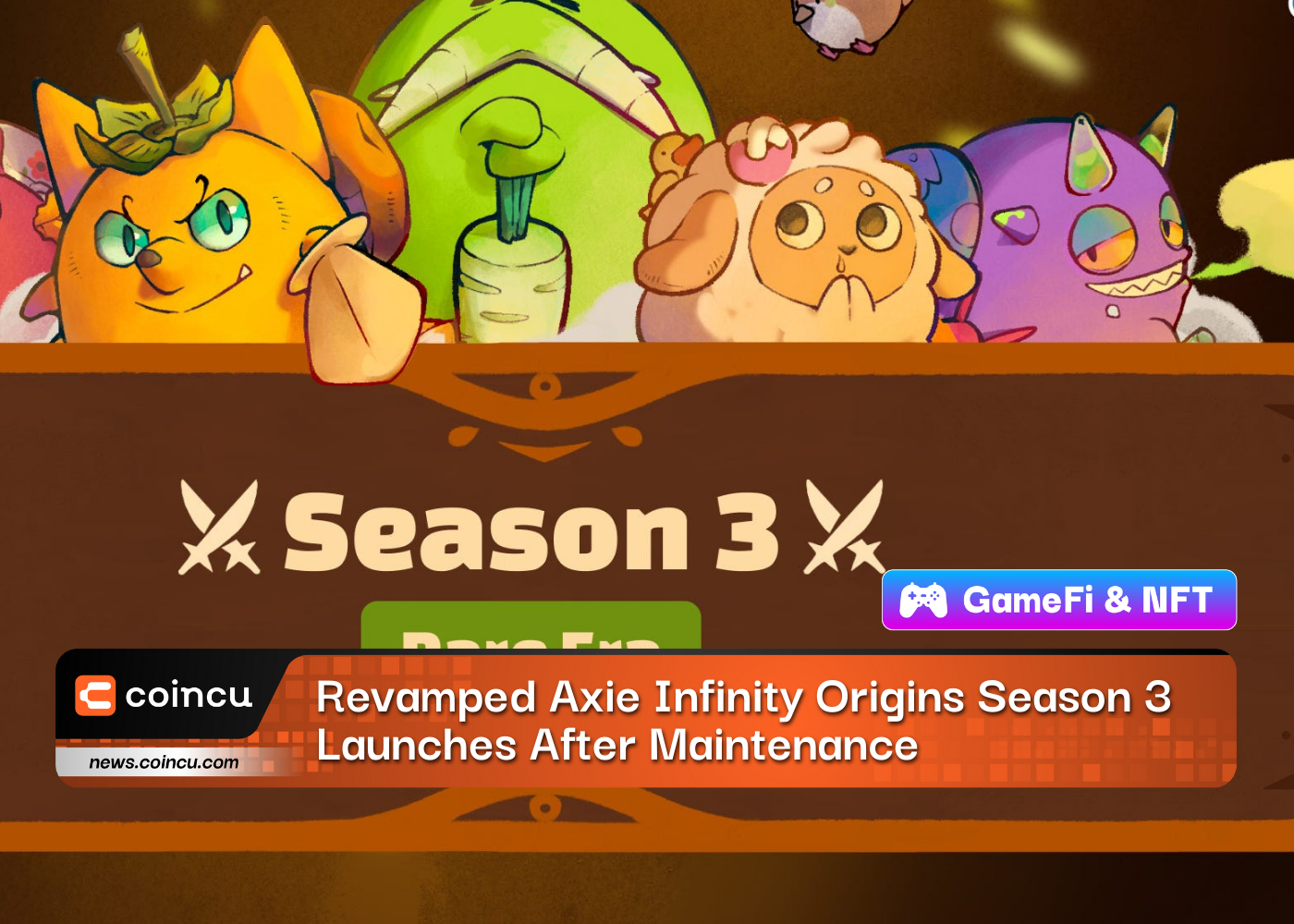 Revamped Axie Infinity Origins Season 3