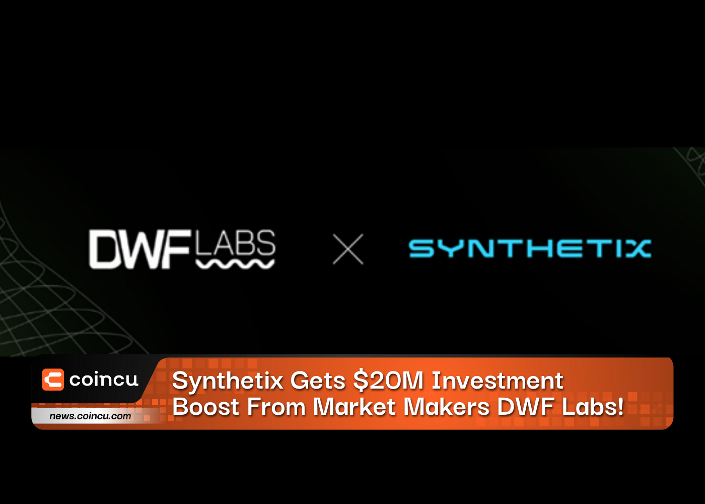 Synthetix Gets 20M Investment
