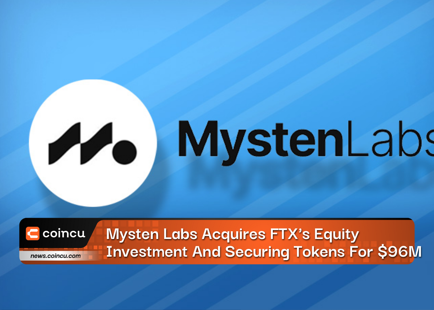 Mysten Labs Acquires FTX's Equity Investment And Securing Tokens For $96M