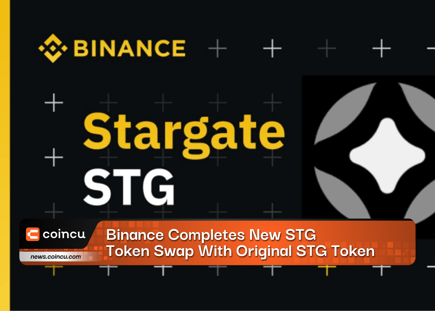 Binance Completes New STG Token Swap With Original STG Token