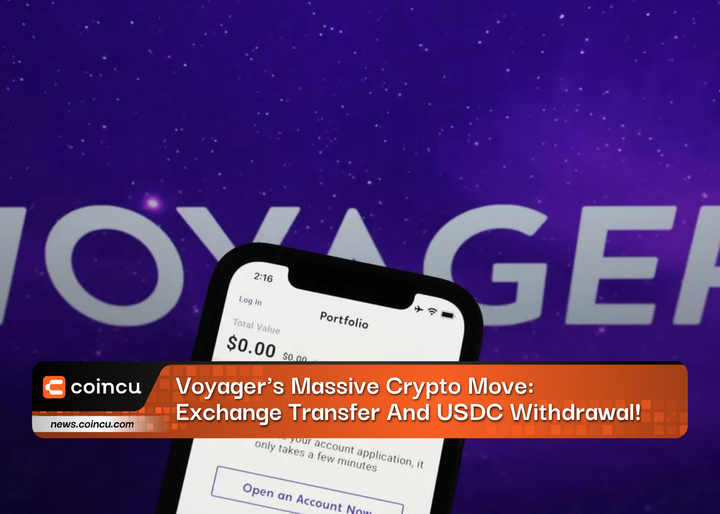 Voyagers Massive Crypto Move