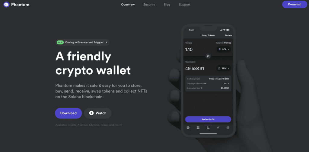 Phantom Wallet Reviews: A Friendly Crypto Wallets?