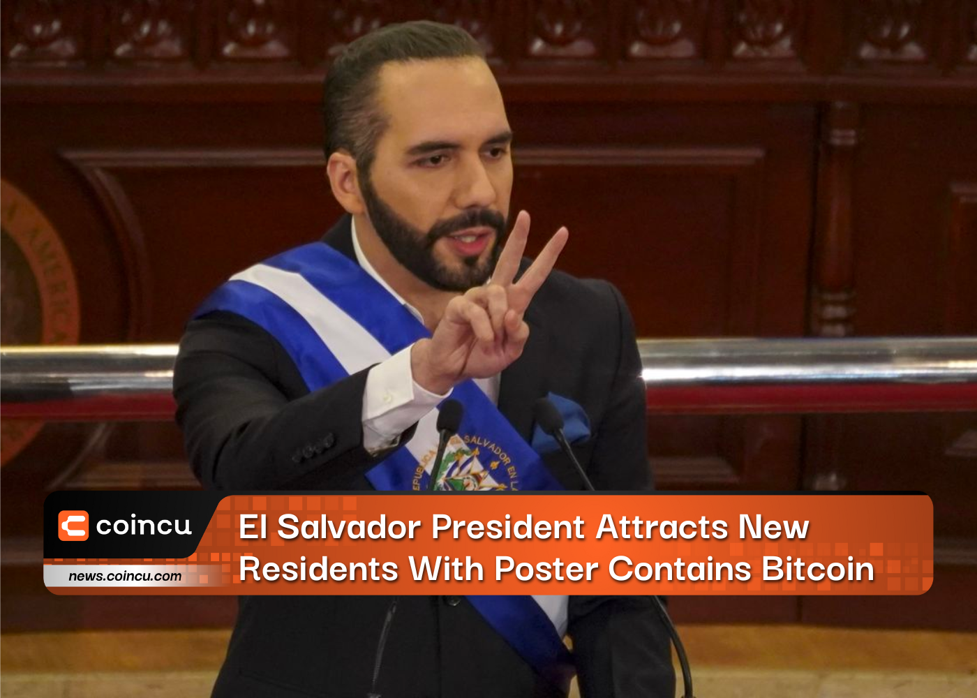 El Salvador President Attracts New Residents With Poster Contains Bitcoin