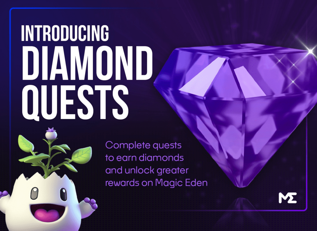 Magic Eden Launches New Diamond Rewards, Here Are 3 Easy Ways To Earn Them